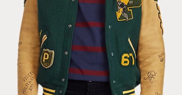 Ralph Lauren Replica Polo Varsity Jacket - Films Jackets